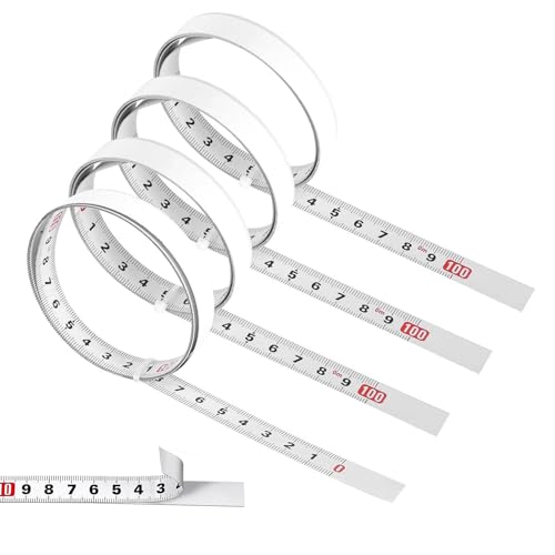 4 Rollen MaßBand Selbstklebend,Metrisch Selbstklebendes MaßBand,1 Meter Lang 3 Arten Von Klebstoffen,VorwäRts,RüCkwäRts,Mittig Geteilt,Weiß MaßBand,Insetzbar Auf Messtischen 4 Rollen MaßBand Selbstklebend,Metrisch Selbstklebendes MaßBand,1 Meter Lang 3 Arten Von Klebstoffen,VorwäRts,RüCkwäRts,Mittig Geteilt,Weiß MaßBand,Insetzbar Auf Messtischen von AONAYO
