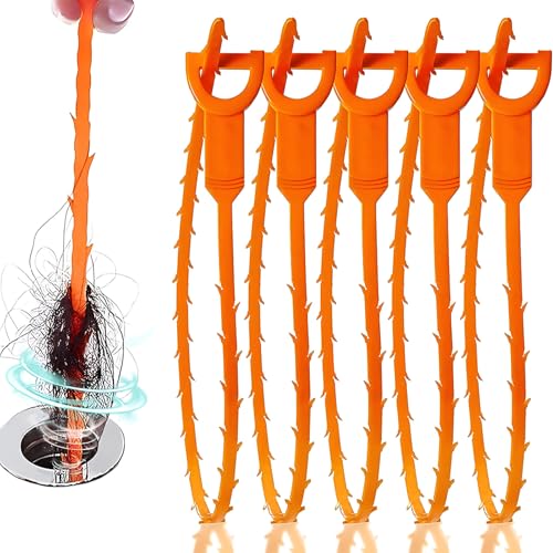 5 Stück Abflussreiniger Spirale,Spirale Abfluss Rohrreinigung,Rohrreinigungsspirale,Abflussspirale,Rohrreiniger Spirale,Drain Cleaner,Verstopfung Abfluss,Für Den Abfluss In Küche Und Dusche 5 Stück Abflussreiniger Spirale,Spirale Abfluss Rohrreinigung,Rohrreinigungsspirale,Abflussspirale,Rohrreiniger Spirale,Drain Cleaner,Verstopfung Abfluss,Für Den Abfluss In Küche Und Dusche von AONAYO