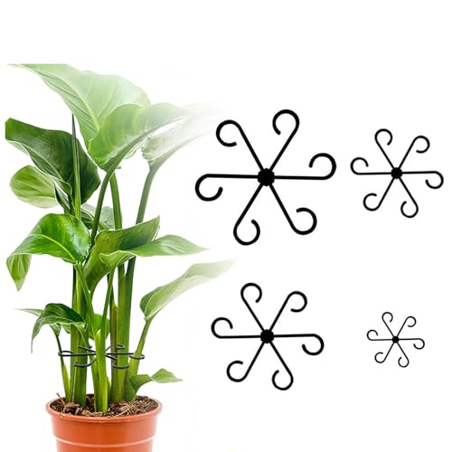 8er-Pack PflanzenstüTze,Pflanze Staudenhalter,4 GrößEn Pflanzenhalter,PflanzenstüTzen FüR Zimmerpflanzen,Pflanzenstamm Blumenhalter,Passend FüR Monstera-Spalier Und Callas,Tomaten,Hortensien Und Rosen von AONAYO