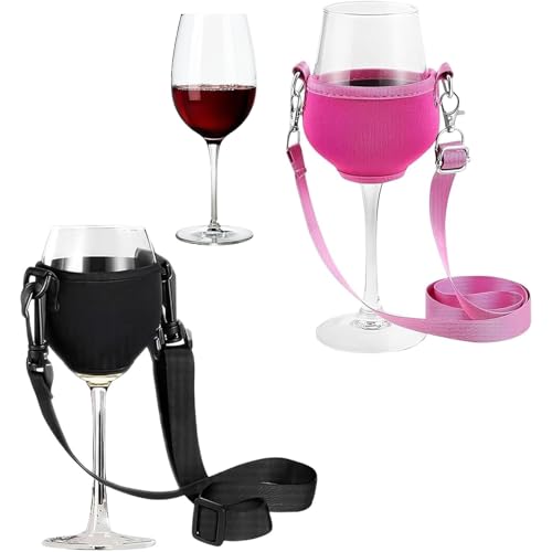 AONAYO 2 Stück Weinglashalter Zum Umhängen,Weinhalter Zum Umhängen,Weinglashalter,Weinglas Halterung Zum Umhängen,Weinglas Halter,Weinglas Zum Umhängen Für Weihnachten,Geburtstag Party,Picknicks AONAYO 2 Stück Weinglashalter Zum Umhängen,Weinhalter Zum Umhängen,Weinglashalter,Weinglas Halterung Zum Umhängen,Weinglas Halter,Weinglas Zum Umhängen Für Weihnachten,Geburtstag Party,Picknicks von AONAYO