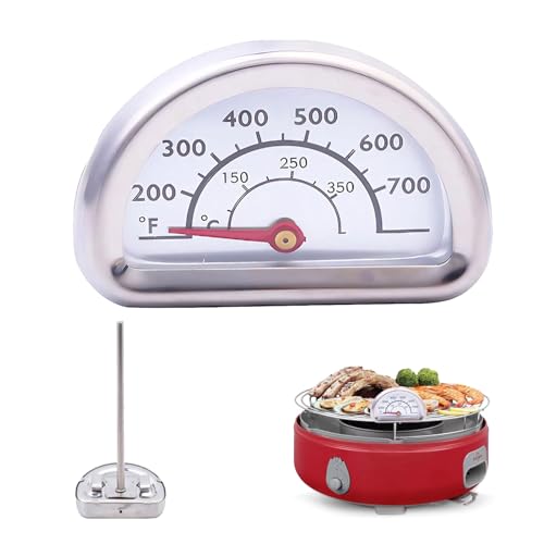 Ofenthermometer Für Backofen,Backofen Thermometer Innen,Backofenthermometer,Edelstahl Grillthermometer,Für Omnia Thermometer Küche Oven Thermometers Mit 7cm Fühler(0℃-400℃) von AONAYO