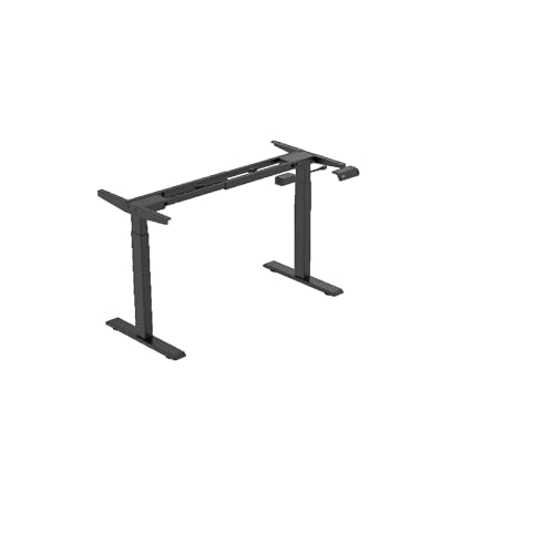 AONETIGER Höhenverstellbarer Stehschreibtisch für das Home Office, Dualmotoren, 58x180cm elektrischer Stehcomputer-Schreibtisch mit 4 Speicherpräferenzen(enthält Nicht die Tischplatte) von AONETIGER