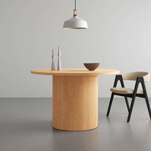 AONETIGER Solid Wood Round Coffee Table (47.2" Dining Table) von AONETIGER