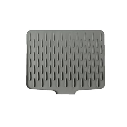 Silikon Abtropfmatte Auslaufsicherer Arbeitsplattenschutz Aus Silikon Hitzebeständige Und Rutschfeste Matte Für Tropffr (L（40*32cm ）) von AONETIGER