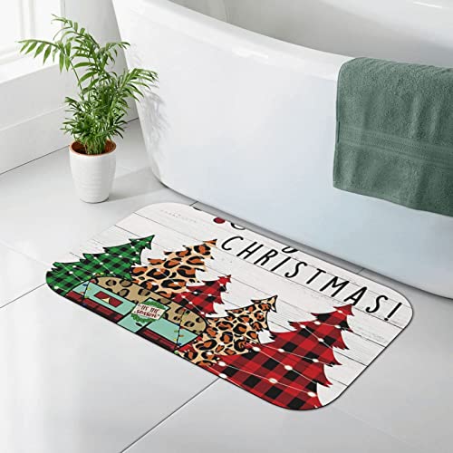 AOOEDM Kieselgur-Matte mit Aufdruck „Merry Christmas, Kieselgur-Duschmatte, schnell trocknende, rutschfeste Badematte, 50 x 80 cm AOOEDM Kieselgur-Matte mit Aufdruck „Merry Christmas, Kieselgur-Duschmatte, schnell trocknende, rutschfeste Badematte, 50 x 80 cm von AOOEDM