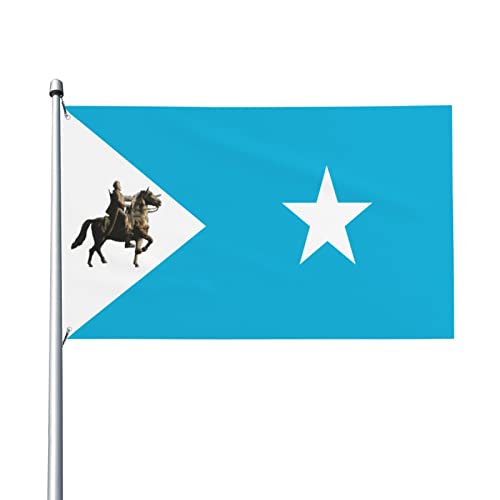 Flagge von Khaatumo Staat Somalia Flagge 3 x 5 Fuß Terrasse Garten Rasen Willkommen Dekoration Banner Indoor Home Party Flaggen von AOOEDM