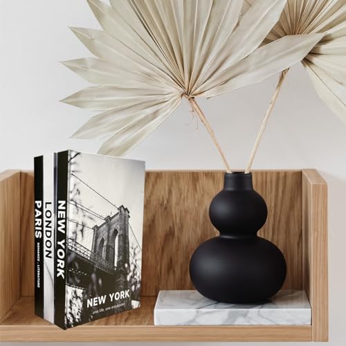 3 Stück Mode Dekoratives Buch, Hardcover Moderne, Gestapelte Dekorationen Dekor für Wohnkultur Bücherregal Couchtisch Display Regale Wohnzimmer (Style 2) von AOOGON