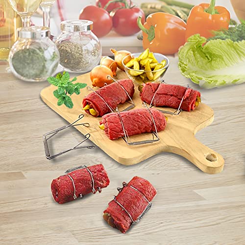 Rouladenklammern Aus 304 Rostfreien Edelstahl Für Die Schnelle Und Unkomplizierte Herstellung 10 Stück von AOOGON