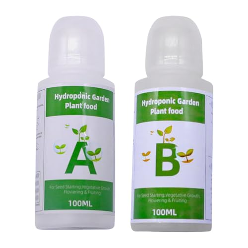 100 Allzweckhydroponische Düngemittel Zum Anbau Von Obst Und Blüten In Innenräumen Flüssiger Pflanzenfutter von AOOOWER
