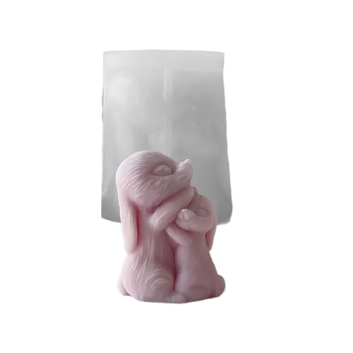 3d Kaninchenkerze Aromatherapie Form Schöne Duft Kerze Silikonform Epoxidharz Formen DIY Schlüsselbundformen Dekore 3d Kaninchenkerze Aromatherapie Form Schöne Duft Kerze Silikonform Epoxidharz Formen DIY Schlüsselbundformen Dekore von AOOOWER