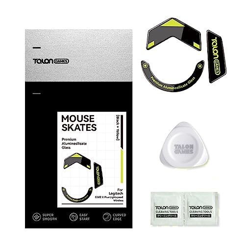 AOOOWER 1Set 0 8mm Glas Maus Füße Pedal Für G502 X Maus Gleitet Gebogene Kante Maus Skates Aufkleber Maus Pads von AOOOWER