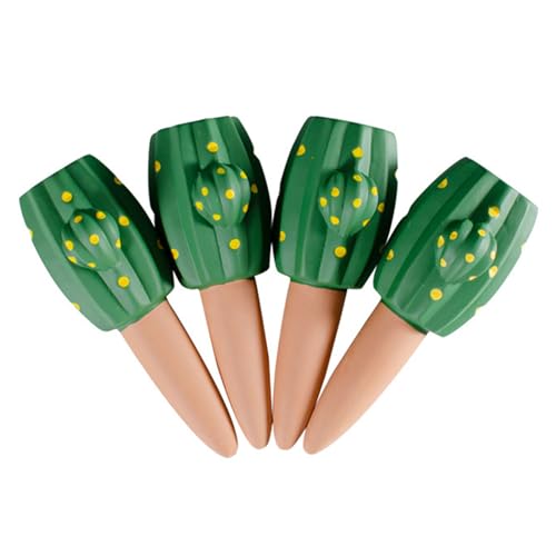 AOOOWER 4 Stück Bewässerungsspikes Keramik-Bewässerungsstäbe Gerät Urlaubsbewässerungsstäbe Lösung für den Innenbereich von AOOOWER