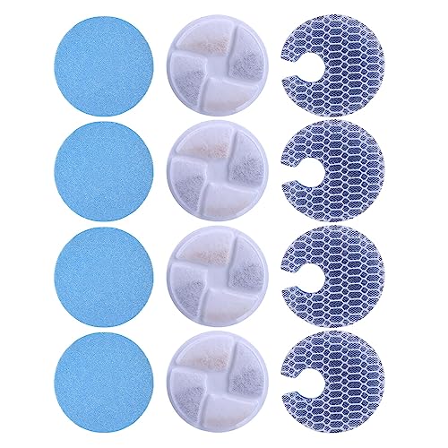 AOOOWER 4Set Water Fountain Filter DREI Filtrationssystem PET Ersatz Für Automatische Ersatzpalette Baumwollersatz Runde Ersatz Für Drahtlose Pumpen AOOOWER 4Set Water Fountain Filter DREI Filtrationssystem PET Ersatz Für Automatische Ersatzpalette Baumwollersatz Runde Ersatz Für Drahtlose Pumpen von AOOOWER