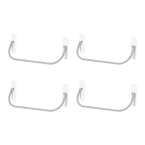 AOOOWER Badezimmer-Schuhhalter ohne Bohren, Wandmontage, Organizer für Dusche, Hausschuhe, Aufbewahrung im Nassbereich von AOOOWER