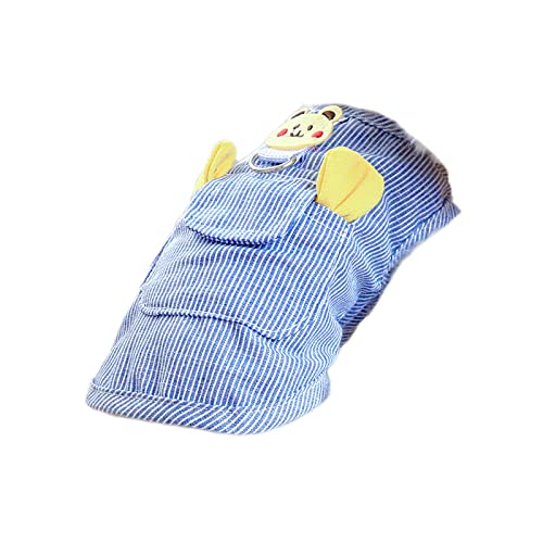 AOOOWER Bärenmantel Mittel Hunde Süßes Bärentuch Mit Taschen Haustier Hosenträgern Overall Kleidung Blau Gestreifte Haustier Kleidung Für Große Hunde Weiblich AOOOWER Bärenmantel Mittel Hunde Süßes Bärentuch Mit Taschen Haustier Hosenträgern Overall Kleidung Blau Gestreifte Haustier Kleidung Für Große Hunde Weiblich von AOOOWER