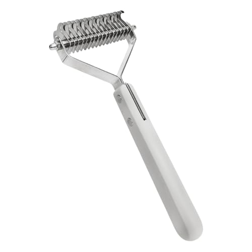 AOOOWER Effizienter Entwirrungskamm Für Hundekatzen Starke Metall Slicker Pinsel Lose Pelze Entfernung Werkzeug Haustierpfeilzubehör Haustier Pflegepinsel Für Den Heimgebrauch von AOOOWER