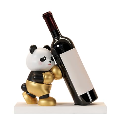 AOOOWER Einzigartiges Weinregal im Panda-Design, perfekt für Tierliebhaber und Heimdekorations-Enthusiasten von AOOOWER
