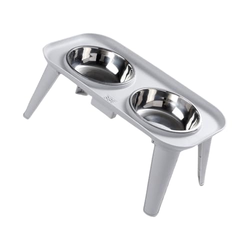 AOOOWER Ergonomische Erhöhte Haustierschüssel Mit Edelstless Hundeschalen Und Stabilitätsbasis Für Gelenkpflege Edelstahlhundschale AOOOWER Ergonomische Erhöhte Haustierschüssel Mit Edelstless Hundeschalen Und Stabilitätsbasis Für Gelenkpflege Edelstahlhundschale von AOOOWER