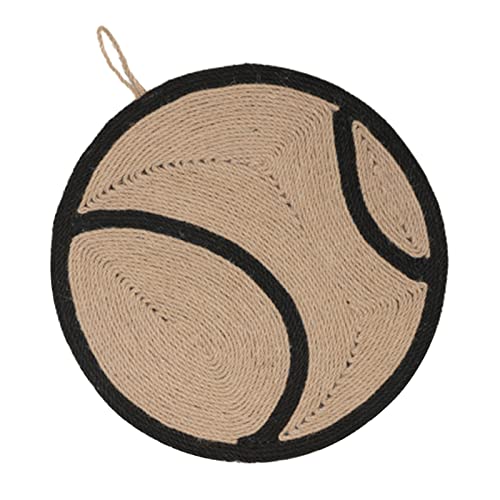 AOOOWER Für Katzenspielzeugkratzerbrett Zum Schutz Der Möbelboden Teppich Couch Sisal Seil Sisal Fabric Pad Ball Board Couch von AOOOWER