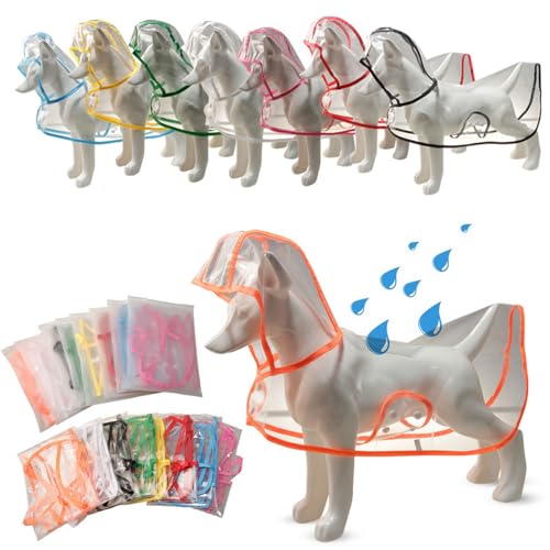 AOOOWER Haustier Regenmantel wasserdichte Hunde Regenmantel Freien Aktivität Jacken Mittlerer Welpe Transparent Kleidung AOOOWER Haustier Regenmantel wasserdichte Hunde Regenmantel Freien Aktivität Jacken Mittlerer Welpe Transparent Kleidung von AOOOWER