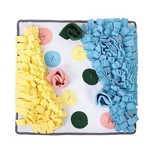 AOOOWER Haustier Snuffle Feeding Matte Dog Interaktives Puzzle Training Spielzeug Langeweile Ermutigende Futterfähigkeiten Für Kleine Haustiere Kaninchenfuttermatte AOOOWER Haustier Snuffle Feeding Matte Dog Interaktives Puzzle Training Spielzeug Langeweile Ermutigende Futterfähigkeiten Für Kleine Haustiere Kaninchenfuttermatte von AOOOWER