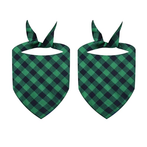 AOOOWER Haustier Thanksgiving Bandannas Schal Hunde Party Kostüm Dekorative Dreieck Hals Fotoshootings Requisiten Accessoire 2pcs Weihnachten von AOOOWER