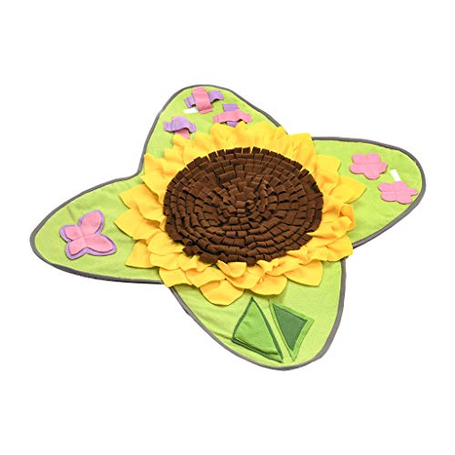 AOOOWER Haustierhund Snuffle Matte Nasengeruch Training Schnüffeln Slow Fütterungsschale Lebensmittelspender Teppich Entlasten Spannungsspannung Nicht Schlupf Puzzle Spielzeug Hunde Fütterungsmatte AOOOWER Haustierhund Snuffle Matte Nasengeruch Training Schnüffeln Slow Fütterungsschale Lebensmittelspender Teppich Entlasten Spannungsspannung Nicht Schlupf Puzzle Spielzeug Hunde Fütterungsmatte von AOOOWER