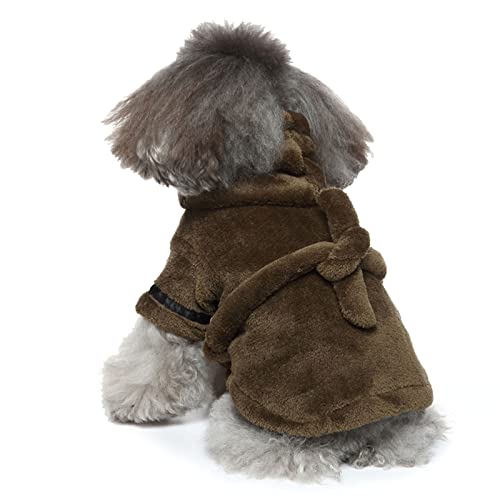 AOOOWER Hundegarderobe Kleidung Pyjamas Weich Bequeme Haustier Nachthemd Bad Handtuch Kapuze Hosenkleid Bekleidung Geschenk Nachthemd Für Kleine Hunde Mädchen AOOOWER Hundegarderobe Kleidung Pyjamas Weich Bequeme Haustier Nachthemd Bad Handtuch Kapuze Hosenkleid Bekleidung Geschenk Nachthemd Für Kleine Hunde Mädchen von AOOOWER