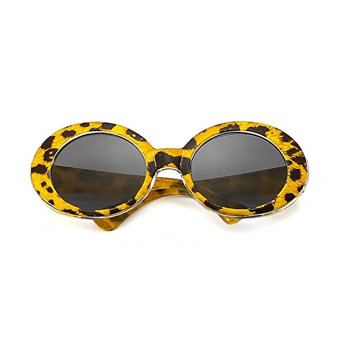 AOOOWER Katzen Sonnenbrille Hunde Sonnenbrille Rund Plastik Haustier Klassische Retro Brille Kostüm Foto Propiton Eimer AOOOWER Katzen Sonnenbrille Hunde Sonnenbrille Rund Plastik Haustier Klassische Retro Brille Kostüm Foto Propiton Eimer von AOOOWER