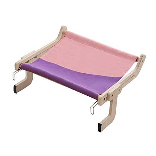 AOOOWER Katzenbett Barsch Ständer Möbel Montiert Hängemattenholz Hängematte Hängemattenbett/Sofa/Fenster Für Kleine Mittelgroße Große Kätzchen Katzenbetten Und Möbel Für Große Katzen Montiert AOOOWER Katzenbett Barsch Ständer Möbel Montiert Hängemattenholz Hängematte Hängemattenbett/Sofa/Fenster Für Kleine Mittelgroße Große Kätzchen Katzenbetten Und Möbel Für Große Katzen Montiert von AOOOWER