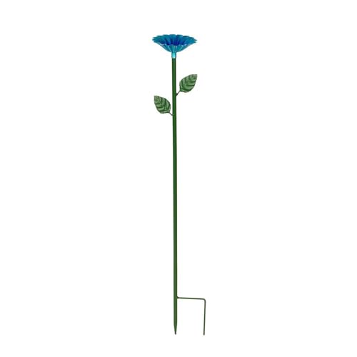 AOOOWER Outdoor Bees Bewässerungsstation Eisen Tassen Blumenform Design Bewässerungsschale für Garten und Hof Bestäuber Versorgung von AOOOWER
