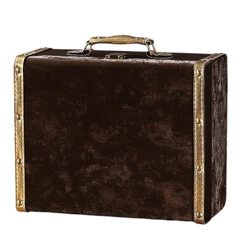 AOOOWER Robuste Leder-Aufbewahrungsbox im Retro-Stil für Schmuck und kleine Gegenstände, mit Handwerkskunst und elegantem Charm-Leder-Organizer AOOOWER Robuste Leder-Aufbewahrungsbox im Retro-Stil für Schmuck und kleine Gegenstände, mit Handwerkskunst und elegantem Charm-Leder-Organizer von AOOOWER