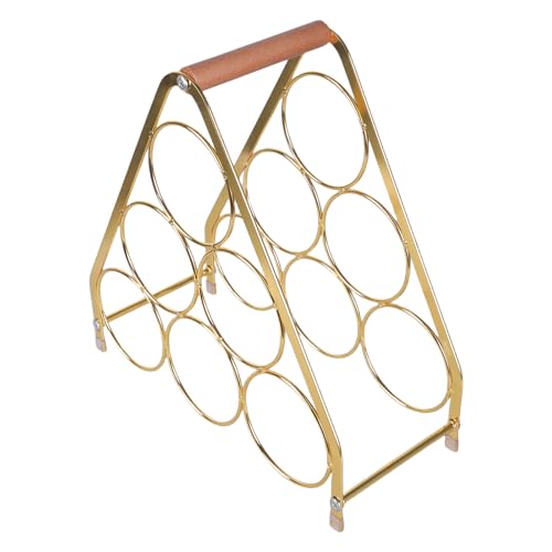 AOOOWER Weinregal für den Haushalt, Flaschenhalter mit Metallkonstruktion, Aufbewahrungs-Organizer für Zuhause oder Restaurant AOOOWER Weinregal für den Haushalt, Flaschenhalter mit Metallkonstruktion, Aufbewahrungs-Organizer für Zuhause oder Restaurant von AOOOWER