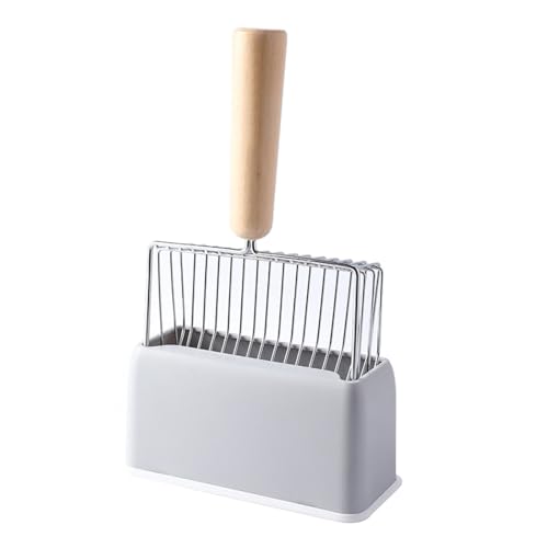 Katzenstrauder Schaufel Mit Kätzchen Reinigungswerkzeug Pooper Scooper Box Stand Kits Box Holder Ständer von AOOOWER