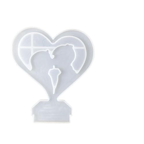 Silikon-Kerzenständer-Form für Kerzenständer mit Valentinstagsmotiv Silikon-Kerzenständer-Form für Kerzenständer mit Valentinstagsmotiv von AOOOWER