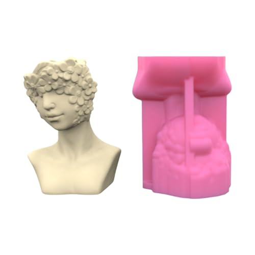 Silikonvase Formen Blütenvase Formen Art Figur Formen Blumen menschliche Form von AOOOWER