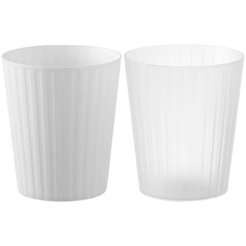 AOOPOO 2 Stück Tischmülleimer mit Deckel, Mini Mülleimer Tischabfalleimer, Mülltonne Klein Papierkorb aus Kunststoff mit Deckel für Büro, Kinderzimmer, Küche, Schlafzimmer, Schminktisch AOOPOO 2 Stück Tischmülleimer mit Deckel, Mini Mülleimer Tischabfalleimer, Mülltonne Klein Papierkorb aus Kunststoff mit Deckel für Büro, Kinderzimmer, Küche, Schlafzimmer, Schminktisch von AOOPOO