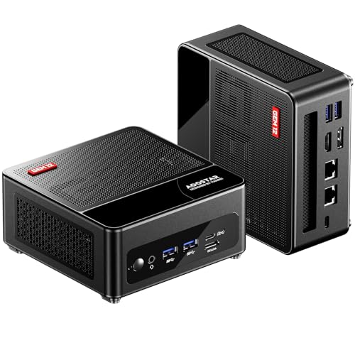 AOOSTAR GEM12 PRO Max Mini-PC, AMD R7 8845HS(bis zu 5,1 GHz) Gaming-Mini-PC mit 32GB DDR5 RAM 1T M.2 2280 PCIE4.0 SSD, Mini Desktop Computer OCULINK/2x USB4/HDMI2.1/DP 1.4/2X 2,5G RJ45 LAN/WiFi6 AOOSTAR GEM12 PRO Max Mini-PC, AMD R7 8845HS(bis zu 5,1 GHz) Gaming-Mini-PC mit 32GB DDR5 RAM 1T M.2 2280 PCIE4.0 SSD, Mini Desktop Computer OCULINK/2x USB4/HDMI2.1/DP 1.4/2X 2,5G RJ45 LAN/WiFi6 von AOOSTAR