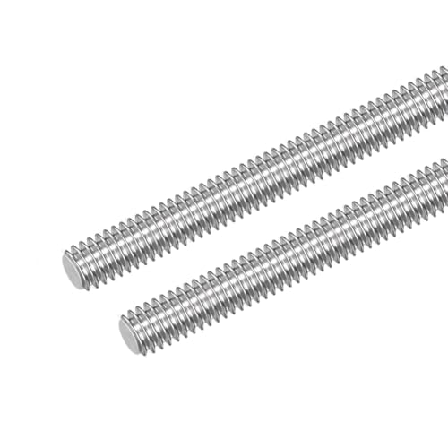 AOOSU Gewindestange M8 x 330mm, 2 Stück Vollgewindestange 304 Edelstahl Gewindestab Rechtsgewinde, Gewindestangen für Möbel- und Maschinenmontage AOOSU Gewindestange M8 x 330mm, 2 Stück Vollgewindestange 304 Edelstahl Gewindestab Rechtsgewinde, Gewindestangen für Möbel- und Maschinenmontage von AOOSU