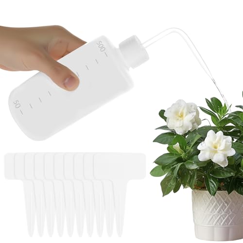 AOOSU Laborflasche Waschflasche, 3 Stück Bewässerung Flasche 500ml Squeeze Wash Bottle, Lab Squeeze Flasche Kunststoff Tattoo Waschflasche, Gießflasche für Pflanzenbewässerung Laborreinigung von AOOSU