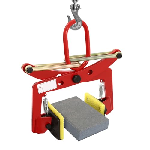 AOOUNGM Bordsteinzange 330kg Hebezange mit Selbstsichernden Muttern, Steinklemme mit 4-24cm Einstellbarer Öffnung für Schiefer & Bordsteine AOOUNGM Bordsteinzange 330kg Hebezange mit Selbstsichernden Muttern, Steinklemme mit 4-24cm Einstellbarer Öffnung für Schiefer & Bordsteine von AOOUNGM