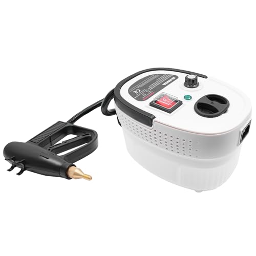 AOOUNGM Dampfreiniger, Tragbarer Druckdampfreiniger, 105°C Hochtemperatur-Dampf mit 1.2L Wassertank, Dampfreiniger für Polstermöbel mit Große Borstenbürste, Borstenbürste, tahlbürste AOOUNGM Dampfreiniger, Tragbarer Druckdampfreiniger, 105°C Hochtemperatur-Dampf mit 1.2L Wassertank, Dampfreiniger für Polstermöbel mit Große Borstenbürste, Borstenbürste, tahlbürste von AOOUNGM