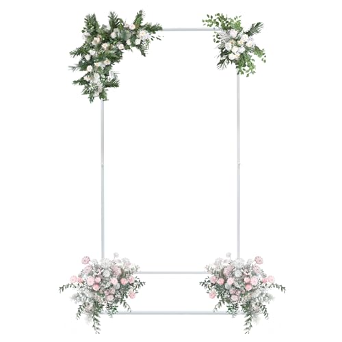 AOOUNGM Hochzeitsbogen-Hintergrundständer 2x1 m, Hintergrundständer BallonBogen, Hochzeit Ballonbogen Gestell, Metallbogen für Hochzeiten Partys, Bankett Dekorationen AOOUNGM Hochzeitsbogen-Hintergrundständer 2x1 m, Hintergrundständer BallonBogen, Hochzeit Ballonbogen Gestell, Metallbogen für Hochzeiten Partys, Bankett Dekorationen von AOOUNGM
