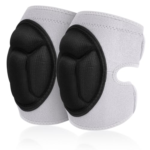 AOOWU Knieschoner Arbeiten, 1 Paar Knieschoner mit dickem Schwamm rutschfest Knieschoner Garten Kniekissen, Antikollisions Kniekissen für Gartenarbeit Fliesenleger Bodenbeläge, Volleyball, Yoga von AOOWU