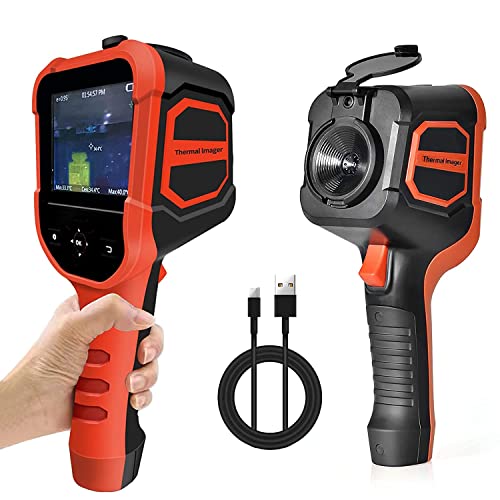AOPUTTRIVER Wärmebildkamera, 210x160 Wärmebildgerät Infrarot Bildkamera Imager 9 Hz Bildwiederholfrequenz, wiederaufladbare 6GB MicroSD mit Fallfestigkeit für Motor und elektrische Tests AOPUTTRIVER Wärmebildkamera, 210x160 Wärmebildgerät Infrarot Bildkamera Imager 9 Hz Bildwiederholfrequenz, wiederaufladbare 6GB MicroSD mit Fallfestigkeit für Motor und elektrische Tests von AOPUTTRIVER