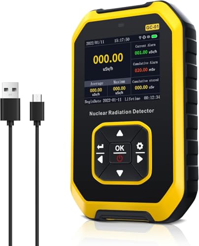 Geigerzähler, Nuklearer Strahlungsdetektor, Strahlungsdosimeter, tragbares wiederaufladbares Beta/Gamma/Röntgenstrahlen mit LCD-Display, 5 umgeschaltete Dosierungseinheiten für Haushalt-AP-GC-01 Geigerzähler, Nuklearer Strahlungsdetektor, Strahlungsdosimeter, tragbares wiederaufladbares Beta/Gamma/Röntgenstrahlen mit LCD-Display, 5 umgeschaltete Dosierungseinheiten für Haushalt-AP-GC-01 von AOPUTTRIVER