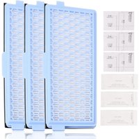 3er-Pack Filter für Miele, inkl. 3 Active AirClean Filter, 3 Motorfilter, Staubsaugerfilter für Miele Complete C2 C3 Compact C1 C2 S4000 S5000 S6000 3er-Pack Filter für Miele, inkl. 3 Active AirClean Filter, 3 Motorfilter, Staubsaugerfilter für Miele Complete C2 C3 Compact C1 C2 S4000 S5000 S6000 von AORSHER