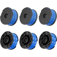 6er-Pack Black and Decker A6441 1,65 mm 12,2 m Freischneider-Fadenspulen für GL650SB, GL652, GL655, GL650SBK, GL650SZ, GL660P, GL680, GL680B 6er-Pack Black and Decker A6441 1,65 mm 12,2 m Freischneider-Fadenspulen für GL650SB, GL652, GL655, GL650SBK, GL650SZ, GL660P, GL680, GL680B von AORSHER
