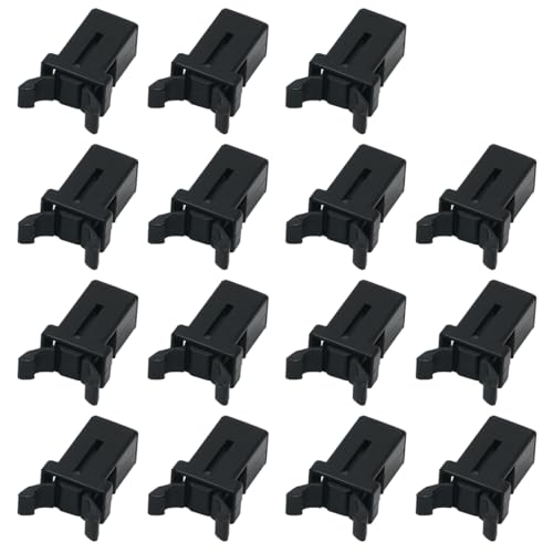 AORVYUI 15x Touch Top Mülleimer Deckel Kunststoff Reparatur Ersatz Kompatibel mit 3 bis 50 Liter Touch Deckel Mülleimer Auto Sonnenbrille Set Schwarz AORVYUI 15x Touch Top Mülleimer Deckel Kunststoff Reparatur Ersatz Kompatibel mit 3 bis 50 Liter Touch Deckel Mülleimer Auto Sonnenbrille Set Schwarz von AORVYUI