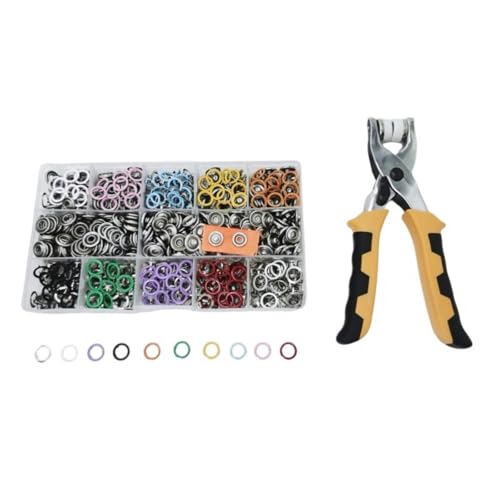 11 Mm Metallknopf Set Enthält Eine Installationszelle Die Für Verschiedene Materialmode Geeignet Für Sichern von AOSAIXIS